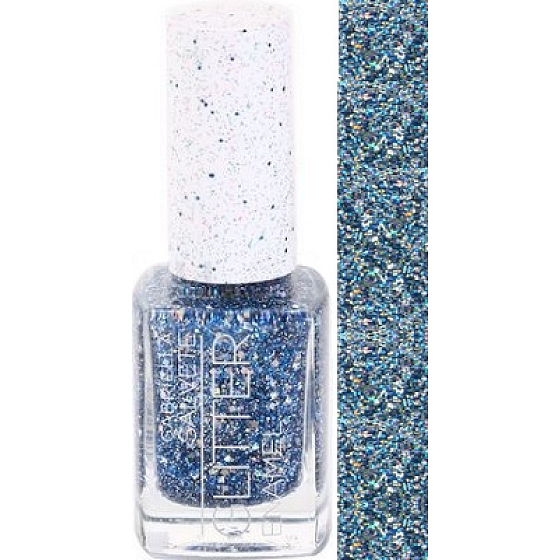 Gabriella Salvete Glitter Enamel lak na nehty 06 Blue Rebel 11 ml