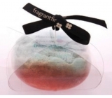 Fragrant Finds Massage Centigrade Glycerinowe mydło masażne z gąbką wypełnioną zapachem Christian Dior Fahrenheit w kolorze niebiesko-pomarańczowym 200 g