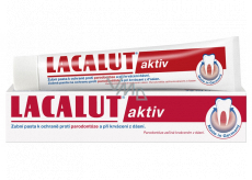 Lacalut Aktiv pasta do zębów przeciwko paradontozie 75 ml
