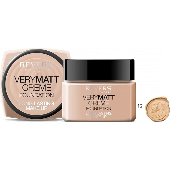 Revers Very Matt Creme Foundation make-up 12, 60 ml