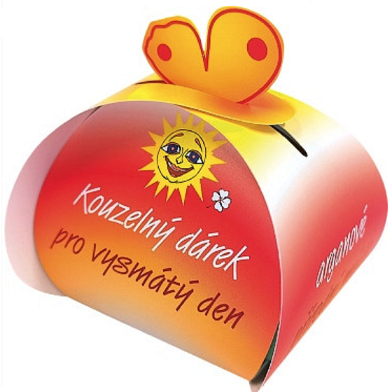 Kouzelný dárek Arganové přírodní mýdlo z rostliných olejů pro vysmátý den 50 g