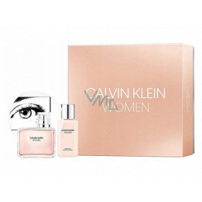 Calvin Klein Woman parfémovaná voda pro ženy 100 ml + tělové mléko 100 ml, dárková sada