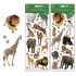 Naklejki Zoo 30 x 12 cm losowy wybór