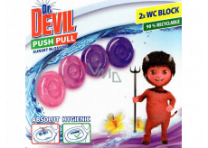 Dr. Devil Sunset Blossom Push Pull WC blok bez koszyka 2 x 20 g
