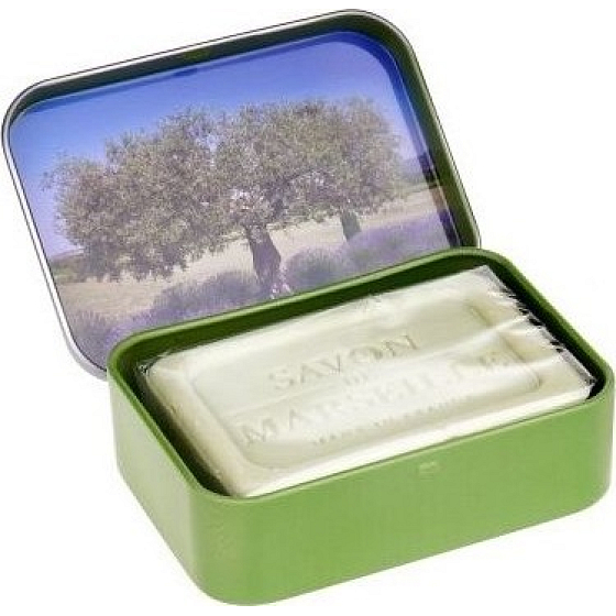 Esprit Provence Olivovník Marseillské toaletní mýdlo v plechu 60 g