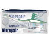 Biorepair Plus Total Protection pasta do zębów do ochrony przed próchnicą 15 ml + szczoteczka do zębów 1 szt + płyn do płukania ust 12 ml + nić dentystyczna 1 szt + elastyczne wykałaczki 5 szt, zestaw podróżny