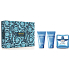 Versace Eau Fraiche Man woda toaletowa 50 ml + balsam po goleniu 50 ml + żel pod prysznic 50 ml, zestaw prezentowy dla mężczyzn