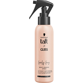 Schwarzkopf Taft Gliss Lovely Long spray do włosów dla ochrony termicznej 150 ml