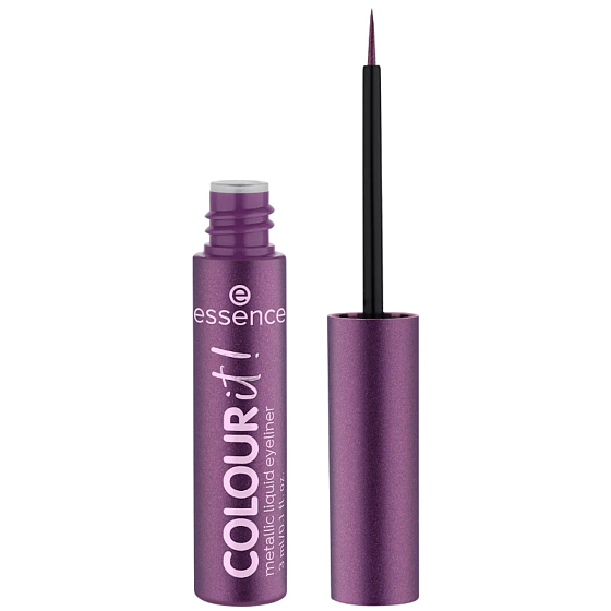 Essence Colour it! metalické tekuté oční linky 02 Dark Cherry 3 ml