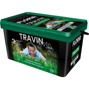 Floria Travin Król trawników nawóz do trawników z działaniem przeciwko chwastom, 4 kg