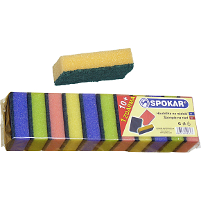 Spokar gąbki do naczyń, opakowanie 10 + 1 szt. ZA DARMO