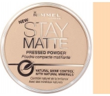 Rimmel London Stay Matte Powder puder 004 Sandstorm 14 g