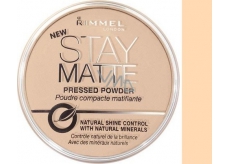 Rimmel London Stay Matte Powder puder 004 Sandstorm 14 g