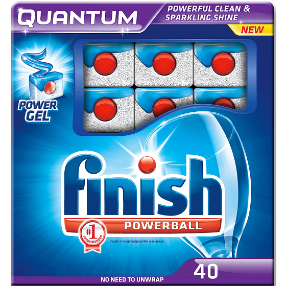 Calgonit Finish Quantum Regular tablety do myčky 40 kusů