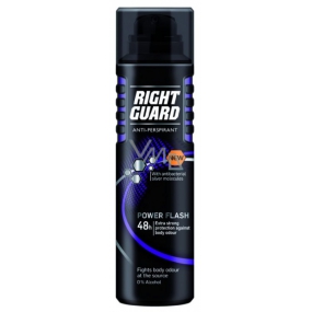 Right Guard Power Flash deodorant sprej pro muže 150 ml