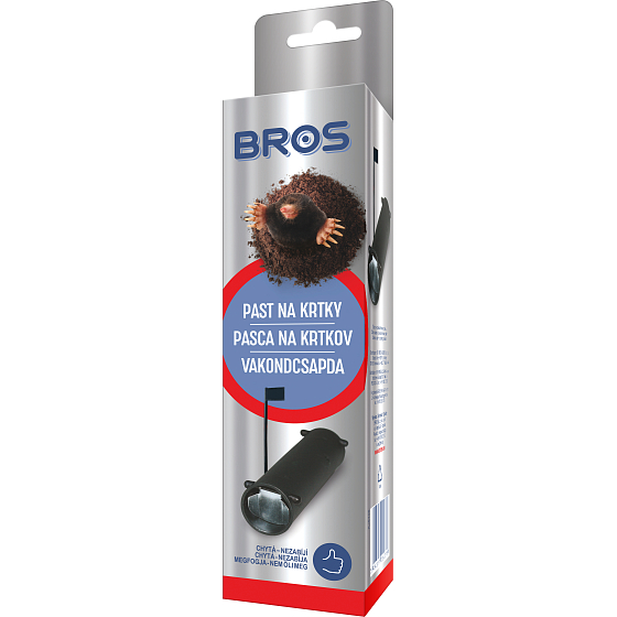 Bros Łapacz kretów z sygnalizacją 51 x 272 mm