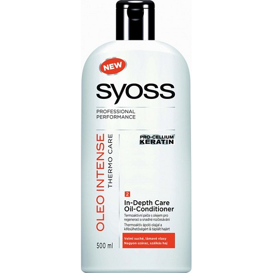 Syoss Oleo Intense Thermo Care kondicionér pro suché a lámavé vlasy 500 ml