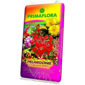 Primaflora substrát pro Pelargonie a balkónové květiny 20 l Primaflora substrát pro Pelargonie a balkónové květiny 20 l
