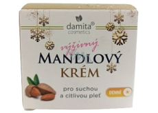 Damita Cosmetics DC Mandlový výživný denní krém pro suchou a citlivou pleť 50 g
