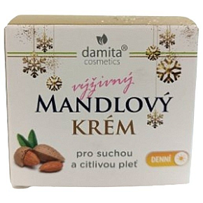 Damita Cosmetics DC Mandlový výživný denní krém pro suchou a citlivou pleť 50 g