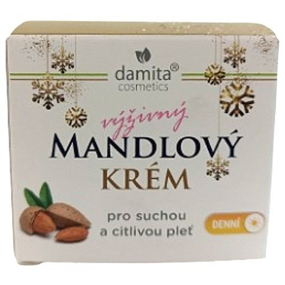 Damita Cosmetics DC Mandlový výživný denní krém pro suchou a citlivou pleť 50 g