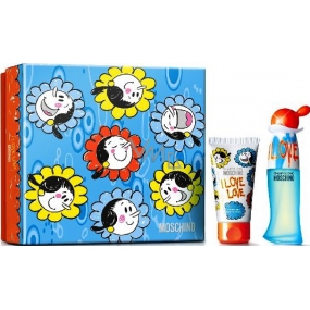 Moschino I Love Love toaletní voda 30 ml + tělové mléko 50 ml, dárková sada Moschino I Love Love toaletní voda 30 ml + tělové mléko 50 ml, dárková sada