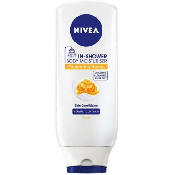 Nivea Honey & Milk Med a mléko tělové mléko do sprchy 250 ml