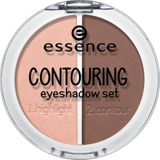 Essence Contouring Eyeshadow Set sada očních stínů 02 Brownies With Frosting 5 g