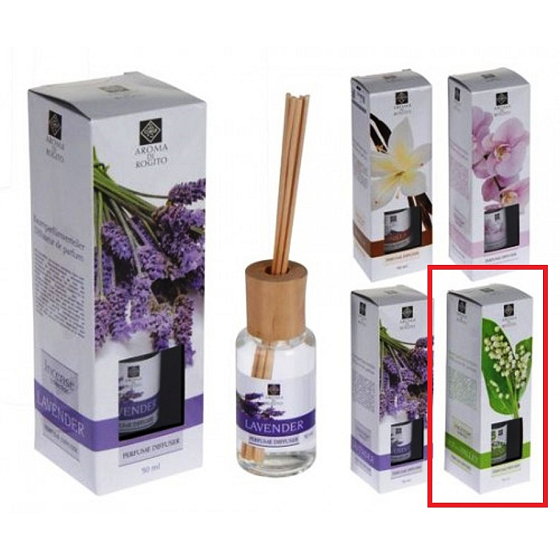 Aroma di Rogito Difuzér Perfume Konvalinka osvěžovač vzduchu 50 ml