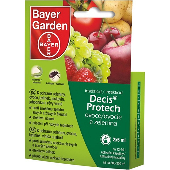 Bayer Garden Decis Protech insekticid ovoce a zelenina 2 x 5 ml