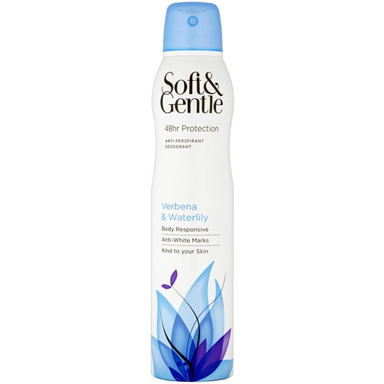Soft & Gentle Verbena & Waterlily antiperspirant deodorant sprej 150 ml