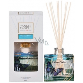 Yankee Candle Clean Cotton - Čistá bavlna vonná stébla Signature 88 ml Yankee Candle Clean Cotton - Čistá bavlna vonná stébla Signature 88 ml