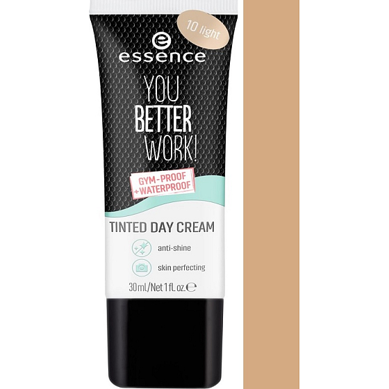 Essence You Better Work! denní krycí krém 10 Light 30 ml