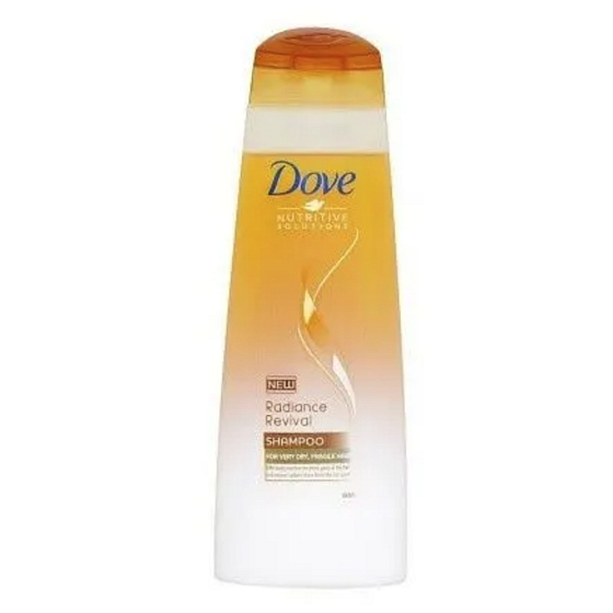 Dove Nutritive Solutions Radiance Revival šampon pro lesk a zářivost suchých a křehkých vlasů 250 ml