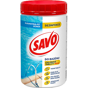 Savo Maxi tabletki chlorowe do basenu dezynfekcja 1,2 kg