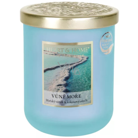 Heart & Home Wanilia może Sojowa świeca duża aż 75 godzin 320 g