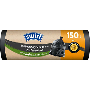 Swirl worki na odpady objemne 150 l, 770 × 1077 mm, 32 µ, 10 sztuk Swirl worki na odpady objemne 150 l, 770 × 1077 mm, 32 µ, 10 sztuk