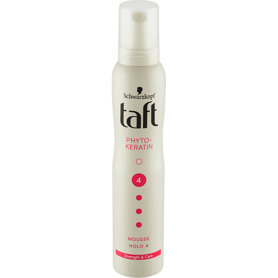 Taft Keratin Complete Ultra Strong 4 ultra mocno utrwalający piankowy lakier do włosów 200 ml
