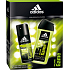 Adidas Pure Game deodorant sprej 150 ml + sprchový gel 250 ml, pro muže kosmetická sada