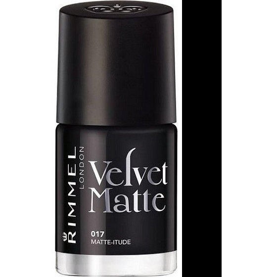 Rimmel London Velvet Matte Nail Polish 017 Matte-itude 12 ml