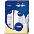 Nivea Care & Magnolia sprchový gel 250 ml + Powder Touch antiperspirant sprej 150 ml + krém 30 ml, kosmetická sada