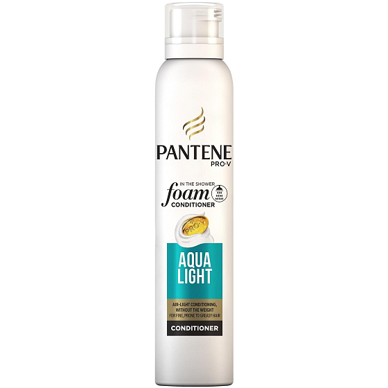 Pantene Pro-V Aqua Light pěnový balzám na vlasy do sprchy 180 ml