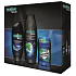 Palmolive Men Refreshing 2v1 sprchový gel 250 ml + Invigorating šampon na vlasy 350 ml + Mennen stick, kosmetická sada
