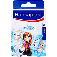 Hansaplast Junior Frozen plastry dziecięce z opatrunkiem, 20 sztuk