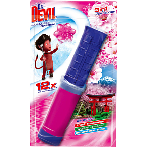 Dr. Devil 3w1 Point Block WC blok w tubie Japanese Garden, 75 ml
