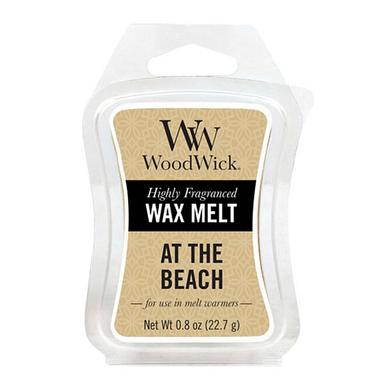 WoodWick At the Beach - Na pláži vonný vosk do aromalampy 22.7 g
