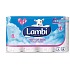 Lambi Hint of Pink toaletní papír s růžovým potiskem 3 vrstvý 150 útržků 8 rolí