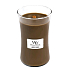WoodWick Amber & Incense - Ambra a kadidlo vonná svíčka s dřevěným knotem a víčkem sklo velká 609 g