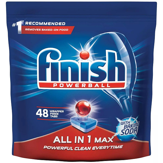 Finish All in 1 Max Soda tablety do myčky 48 kusů