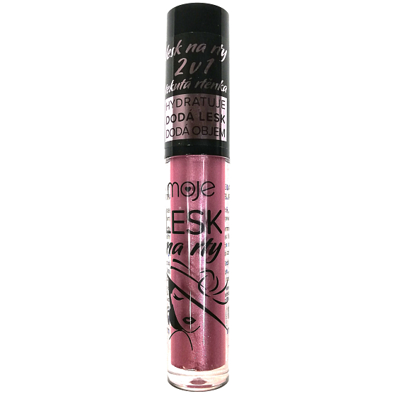 Moje 2v1 lesk na rty + tekutá rtěnka č.02 5 ml